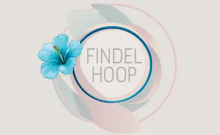 Offbody Hoop 19mm, 75 cm Durchmesser, Blau-glänzend