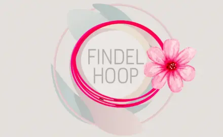 Onbody Hoop 100cm UV-Pink